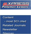 Express Polymer Letters杂志封面